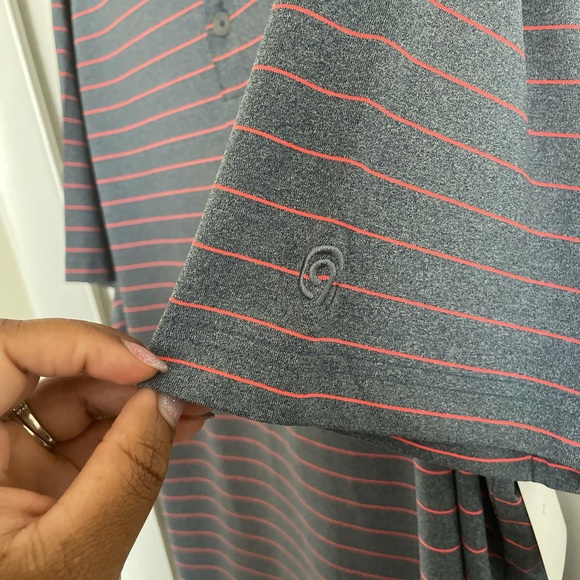 Champion Striped Polo Shirt - Size XXL - Picture 4 of 12